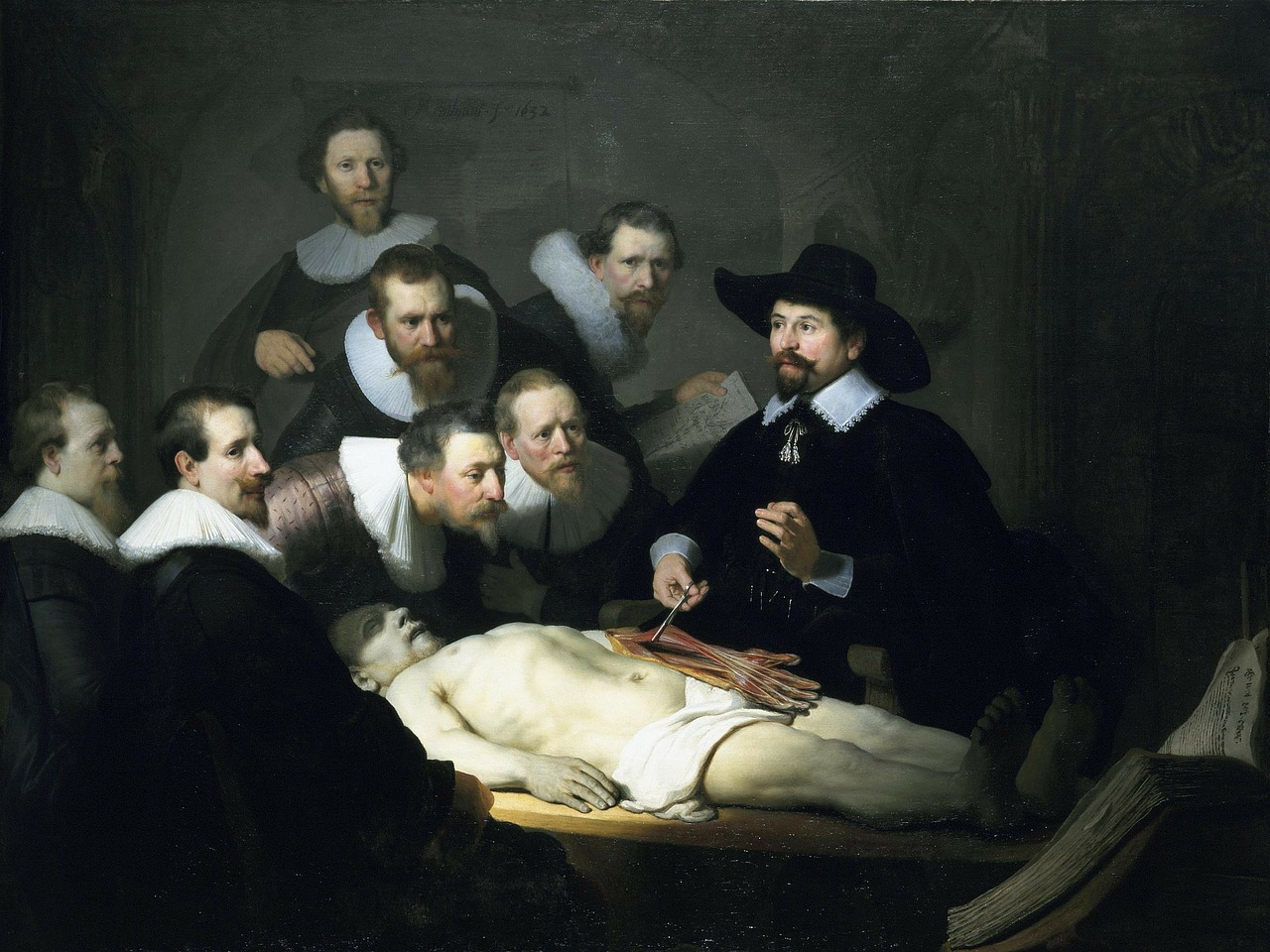 Paintings in Film | Individual Directors | "Die Anatomie des Dr. Tulp" | Rembrandt